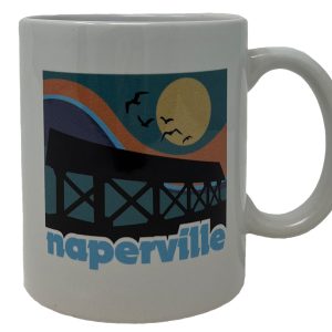 Naperville Mug Covered Bridge. Photo of the mug.