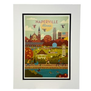 Naperville 11x14 Printwords. Photo of the printwords.