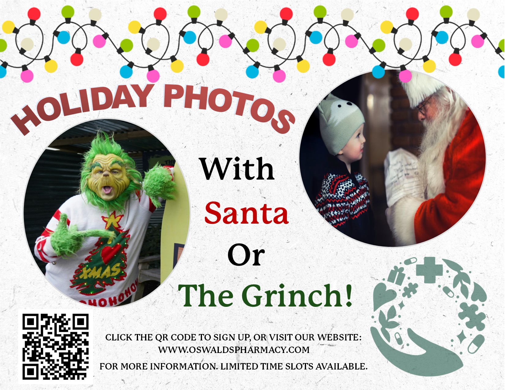 Holiday Photos image. Photo of the flyer for holiday photos.